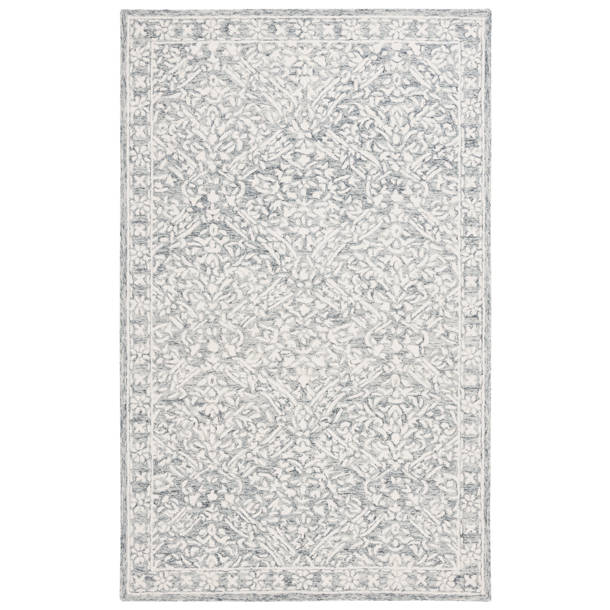 Lauren Ralph Lauren Olivier Hand Tufted, Wool, Blue / Ivory Area Rug